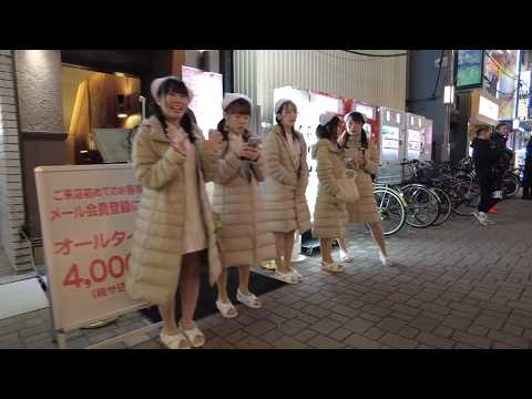 夜の上野・仲町通りをお散歩！東京の人気繁華街に隠れた魅力・ノーブラ嬢を発見！Relaxing Night Walk in Tokyo Ueno Japan Travel, Walking Tour