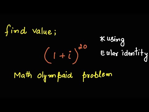 Complex exponential question | Math Olympaid Question