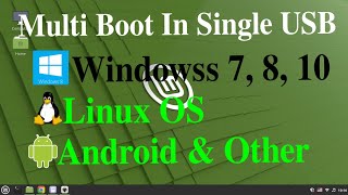 How To Make Multi Boot In Single USB [ Tamil ]