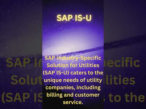 SAP Industry Specific Solution