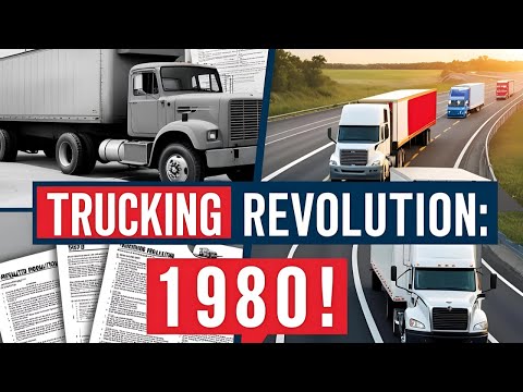 How the Motor Carrier Act of 1980 Changed the Trucking Industry | Opportunities and Challenges