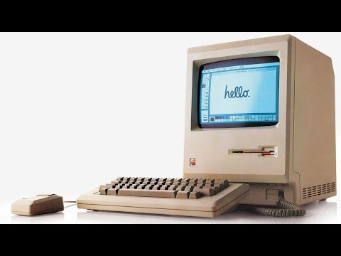 🖥️Apple's Macintosh 128K in1984:The computer that brought GUI's& the mouse  mainstream#TechNostalgia