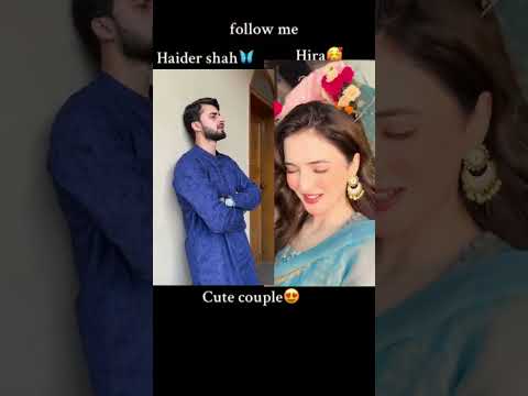 Haider shah & Hira faisal #rajab #haider #hirafaisal #sistrology