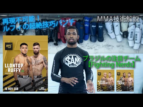 【技術解説】ルフィ vs ヨントップ【UFC309】