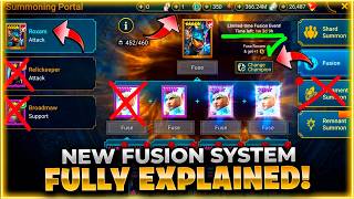 PLARIUM REPLIED... Everything You Need To Know About The New Fusion System! Raid: Shadow Legends