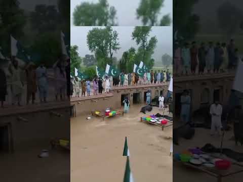 Innocent People's Independence day🇵🇰#floodinpakistan #yt #ytshorts #desiviilagelifetstyle #poorpeopl