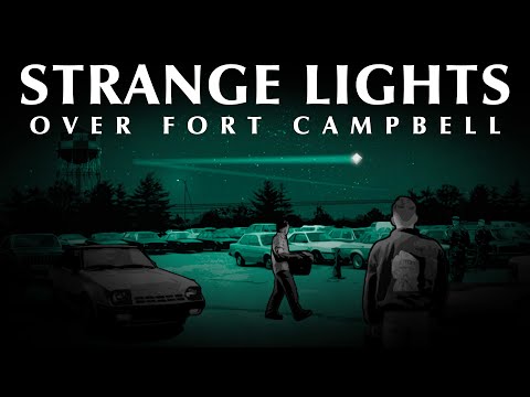 A Diamond-Shaped UFO Being Chased by Helicopters Over Fort Campbell, KY