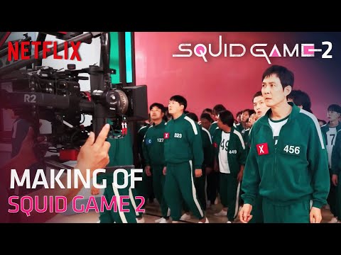 Making Of Squid Game Season 2 - Behind The Scenes - Netflix [ENGSUB]