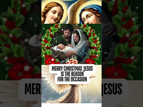 MERRY CHRISTMAS JESUS IS THE REASON FOR THE OCCASION#JesusIsTheReason#MerryChristmas