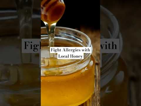 Fight Allergies with Local Honey #allergy #allergyhomeremedy #allergyrelief #allergytreatment