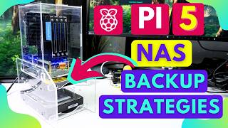 3 Backup Strategies For My Raspberry PI 5 NAS | Penta SATA HAT | Open Media Vault | Full Guide 🚀