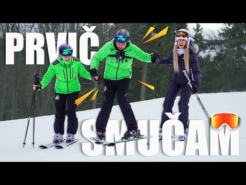 Roškar prvič SMUČA feat. Anja Ramšak in Patricia Pangeršič