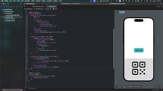 Build a QR loading animation with me in SwiftUI.