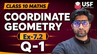 Class 10 Maths Ex 7.2 Q1 | Coordinate Geometry | NCERT Solution | CBSE Board 2026 step by step
