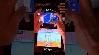 iPad mini 6 vs iphone 14 pro  /60fps vs 90fps Pubg Test🔥 #shorts #pubg