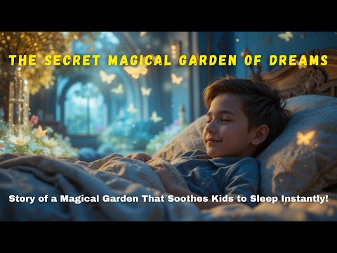 The Secret Garden of Dreams: A soothing Bedtime Story for Kids' Deep Sleep