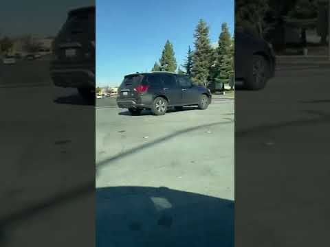 Traffic accident in San Jose, motorbike and car accident