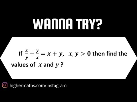 try this olympiad problem?