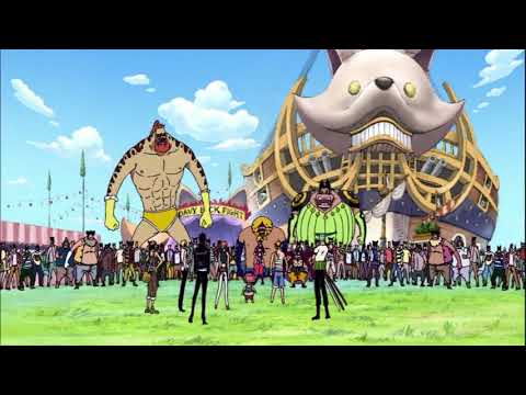 Luffy takes Foxy Pirates Flag | English DUB