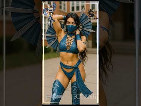 College to Mortal Kombat Transformation: Khameleon, Kitana, Tanya & Ashrah | #Shorts