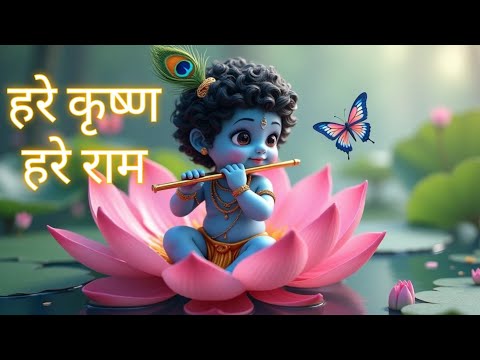 Hare Krishna Hare Ram - Cute Little Krishna