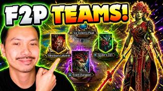 EASIEST F2P EVENT DUNGEON GUIDE! BUDGET TEAMS THAT WORK! | RAID: SHADOW LEGENDS