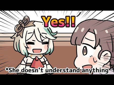 Cecilia breaks the language barrier with just 1 word【Cecilia Immergreen/Hakos Baelz/hololive】