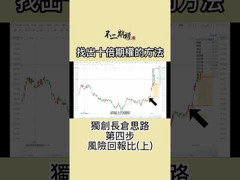 期權長倉教學之長倉思路 第四步風險回報比(上) | 過去十年持續找出十倍期權的方法 | #長倉思路 #不二期權  #Option #投機 #期權長倉 #投機思維 #交易心得 #贏家思維