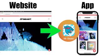 App Developer Turns Mr Beast Website into App