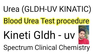 urea test | urea test spectrum reagent | GLDH uv KINATIC | blood urea test