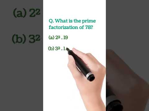 Prime Factorization of 78