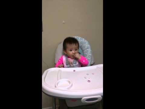 Miranda eating