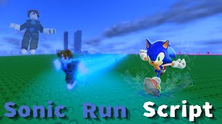 Sonic Run Script Showcase - ROBLOX EXPLOITING