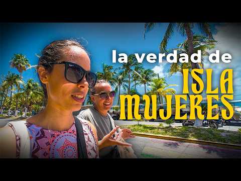 ISLA MUJERES como NUNCA la viste: playas, carritos de golf y cultura local 🇲🇽