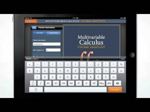 A Quick Tour of the Wolfram Multivariable Calculus Course Assistant