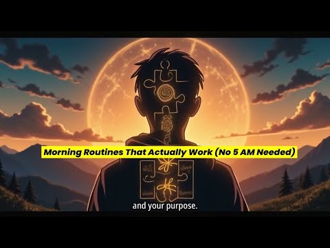 Morning Routines That Actually Work (No 5AM Needed)