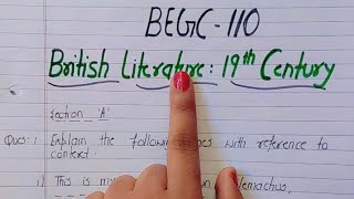 BEGC 110 solved assignment 2024-25 !! BEGC 110 ENGLISH JULY 2024-JAN 2025 info By Study Zone