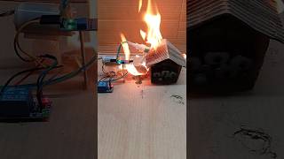 Extinguish fire with homemade fire security system