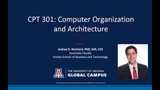 CPT 301: Computer Organization and Architecture - Introductory Lecture