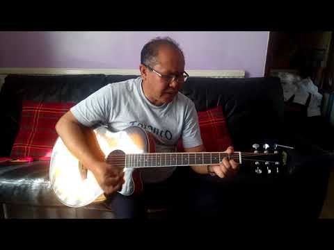 Cover song Om Bikram Bista - simple try