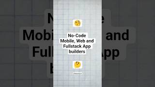No-code app builders for businesses | #nocode #aitools  #draganddrop #webapp