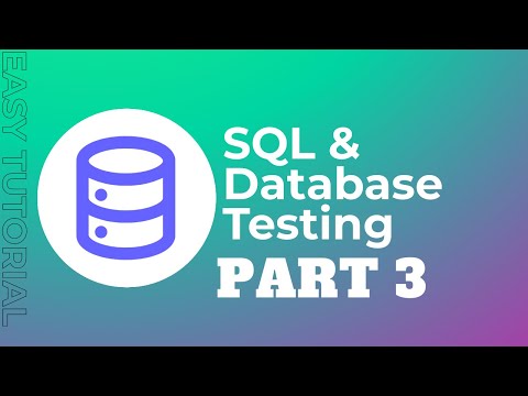 SQL & DB Testing  Tutorial Magnitia  Part 3