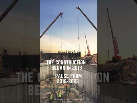 Breaking News! Construction of Tallest Skyscraper  Resumes. #construction #civilengineering