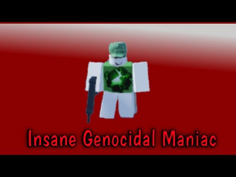 Roblox script showcase #16 | Insane Genocidal Maniac