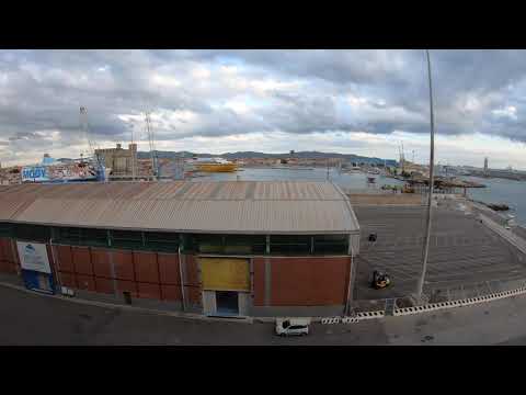 2019-09-29 Timewarp 30x Cruise Ship Leaving Livorno