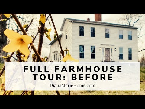 Full Tour of our Empty 1800s Fixer Upper Farmhouse in Upstate NY