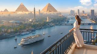 Cairo, Egypt Tour 4K | Egyptian Museum, Bazaar, Nile Dinner Cruise, Four Seasons Hotel (Travel Vlog)