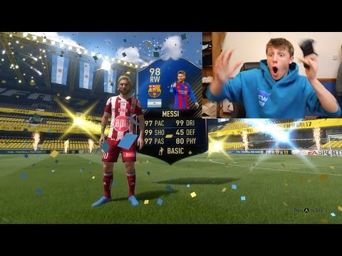 4 TOTY PLAYERS IN THE GREATEST FIFA 17 PACK OPENING EVER!!!