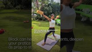 Yoga Blocks for everyone #yogawithprops
