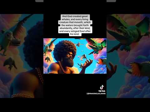 This is what I vision when I read Genesis what about you ?